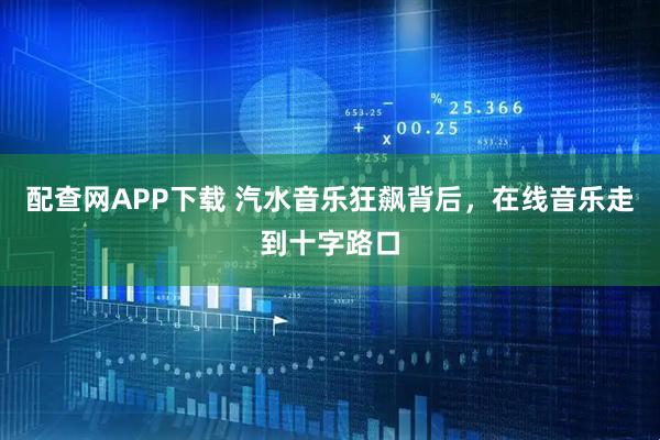 配查网APP下载 汽水音乐狂飙背后，在线音乐走到十字路口